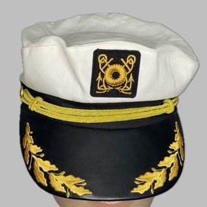 Classic Yacht Captains Sailors Cap Hat